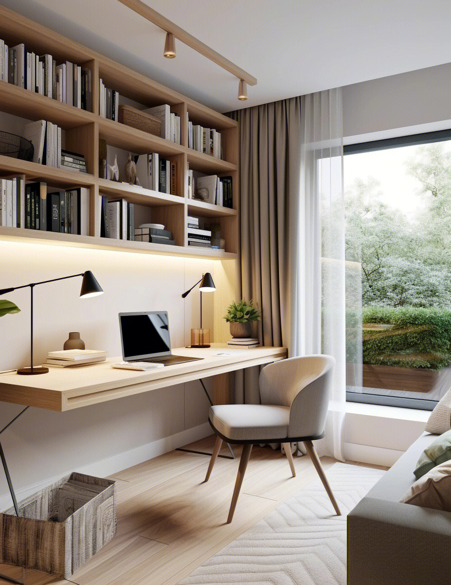 书房装饰效果展示