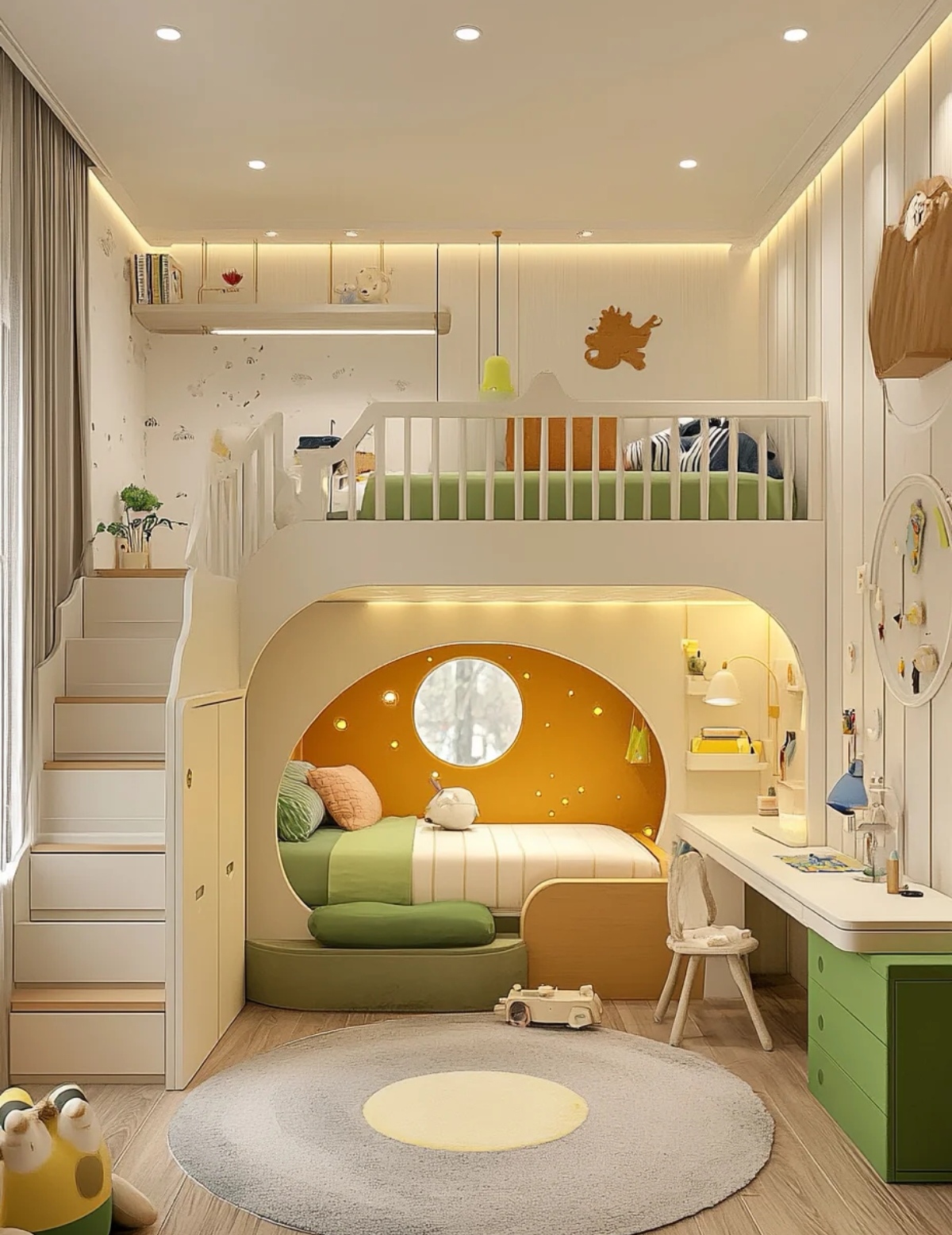 儿童房装饰效果展示